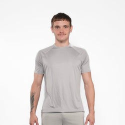 TRAINING TEE - SILVER
