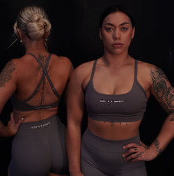SPORTS BRA - GREY