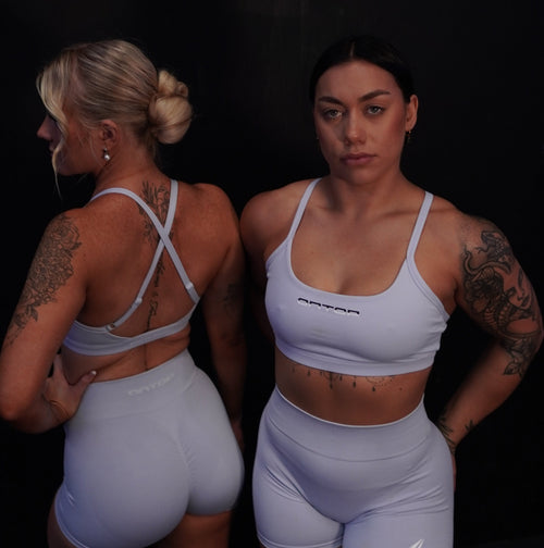 SPORTS BRA - BABY BLUE