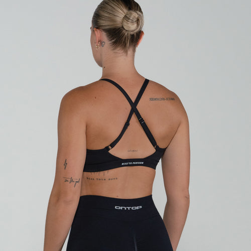 SPORTS BRA - BLACK