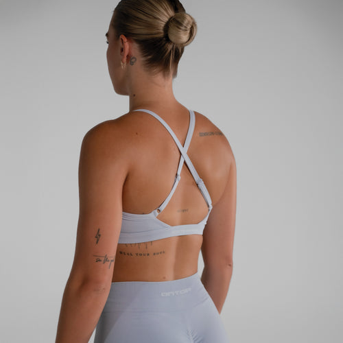 SPORTS BRA - BABY BLUE