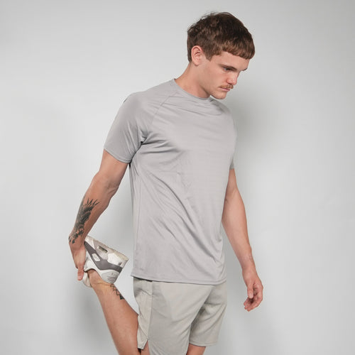 TRAINING TEE - SILVER
