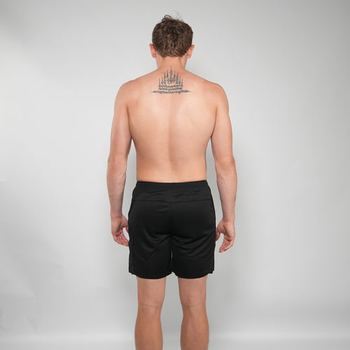 MESH SHORTS - BLACK