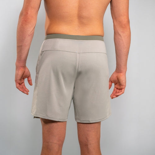MESH SHORTS - SILVER