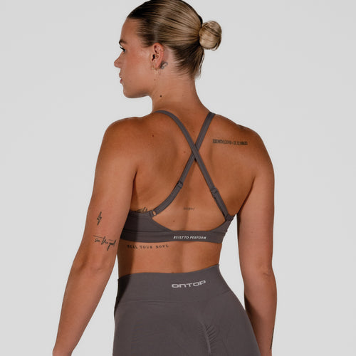 SPORTS BRA - GREY
